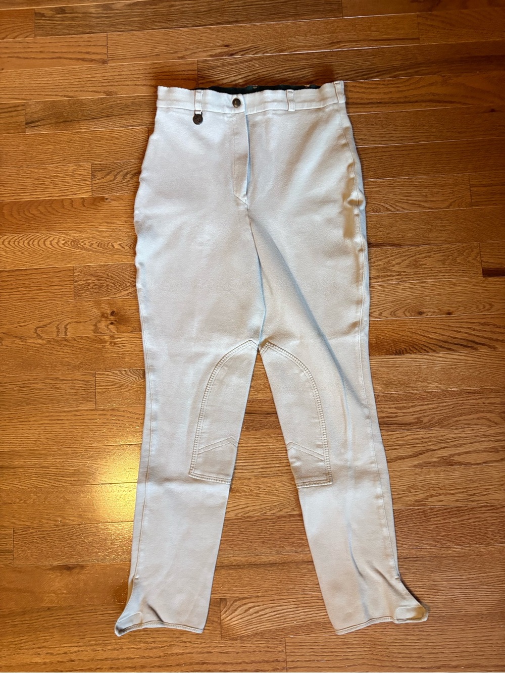 Cream Skinny Equestrian Riding Breeches